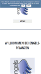 Mobile Screenshot of gartenbau-engels.de